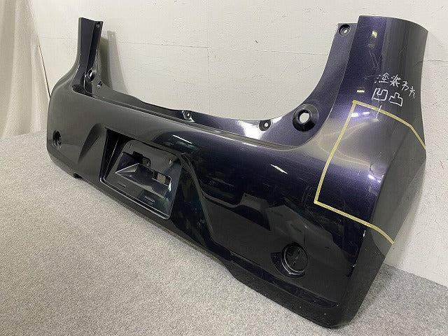 デイズ B21W 純正 リア バンパー Rバンパー 6410C558ZZ プレミアムパープルパール VYN 日産(151279)