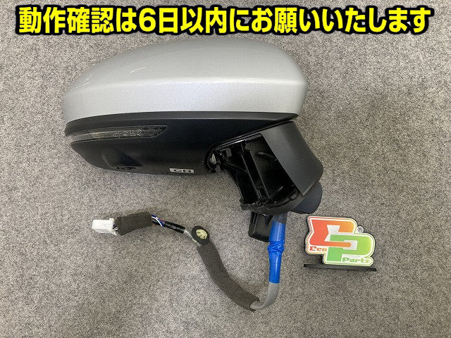 ノート/NOTE E13/SNE13 純正 右 ドアミラー 12線 ウインカーカメラ付 ICHIKOH 8345/5427 ブリリアントシルバーメタリック K23 日産(151284)