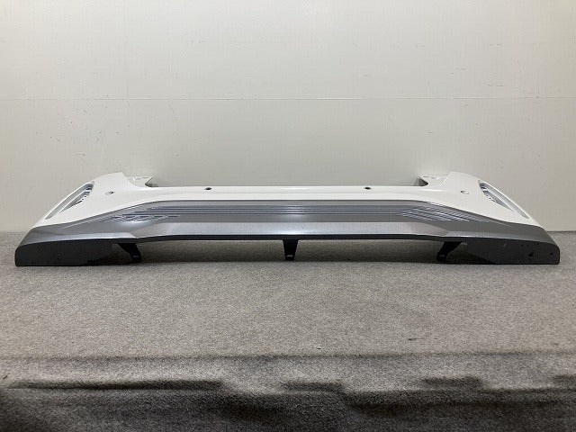 サクラ/SAKURA B6AW 純正 リア バンパー スポイラー付 Rバンパー 85022 7PA-0 ホワイトパール QBB 日産(151304)
