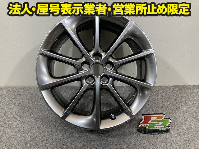 CT CT200h/ZWA10 純正 ホイール 1本のみ17x7J/ET45/5穴 5H/PCD100/ハブ径52mm レクサス(151312)