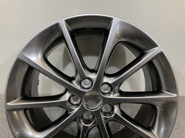 CT CT200h/ZWA10 純正 ホイール 1本のみ17x7J/ET45/5穴 5H/PCD100/ハブ径52mm レクサス(151312)