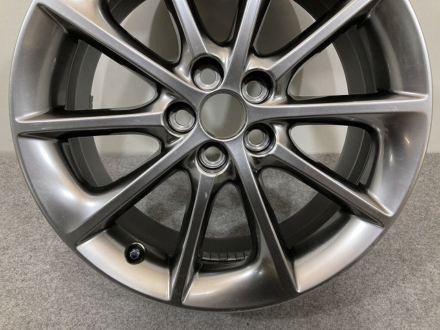CT CT200h/ZWA10 純正 ホイール 1本のみ17x7J/ET45/5穴 5H/PCD100/ハブ径52mm レクサス(151312)