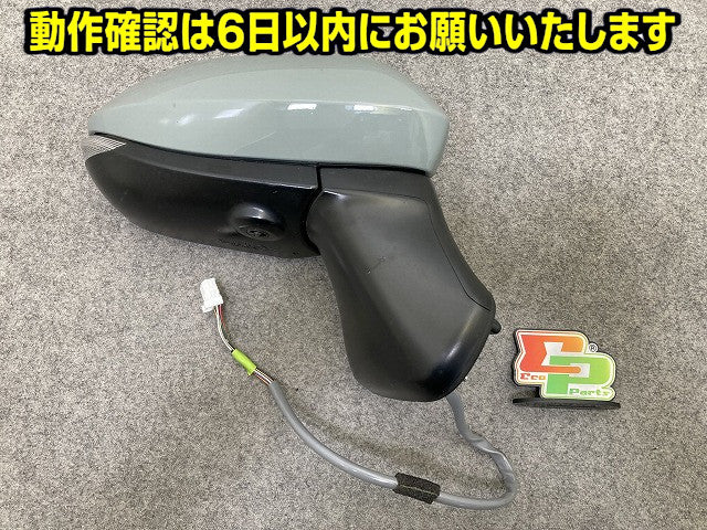 アクア/AQUA MXPK10/MXPK11/MXPK15/MXPK16 純正 右 ドアミラー 13線 TOKAI RIKA 049850/52-287 87915-12130-G0 アーバンカーキ 6X3(151321)