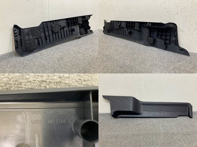 新品!オデッセイ RC1/RC2/RC4 純正 左右 スカッフプレート 4点セット 84261-T6D-H0/84211-T6D-H0/84201-T6A-J0/84251-T6A-J0 素地(151322)