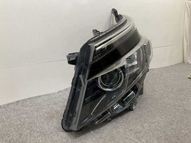 ヴォクシー VOXY 80系/ZRR80W/ZRR85W ZRR80G/ZRR85G 純正 前期 左 ヘッドライト/ランプ レベ LED 刻印L ICHIKOH 28-229 3R9(151323)