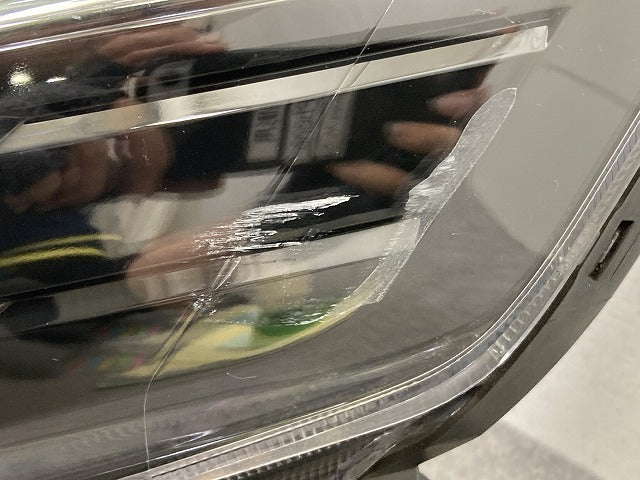 ヴォクシー VOXY 80系/ZRR80W/ZRR85W ZRR80G/ZRR85G 純正 前期 左 ヘッドライト/ランプ レベ LED 刻印L ICHIKOH 28-229 3R9(151323)