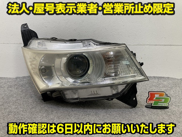 パレット/ルークス MK21S/ML21S 純正 右 ヘッドライト/ランプ バラスト AFS無 レベライザー キセノン HID 刻印A KOITO 100-59207(151327)