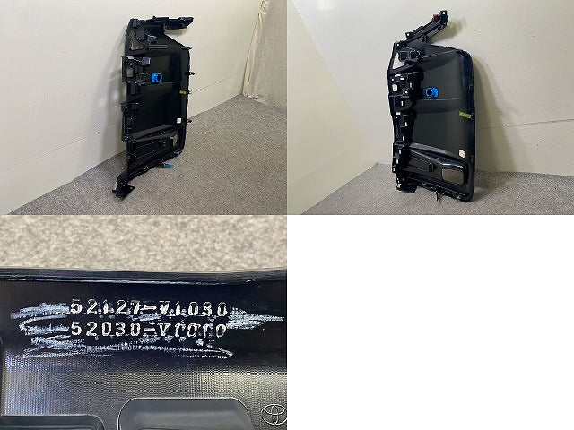 ノア NOAH 90系/MZRA90W/MZRA95W/ZWR90W/ZWR95W 純正 右 フロント フォグカバー/フォグランプカバー 52127-V1030/52030-V1010 素地(151330)