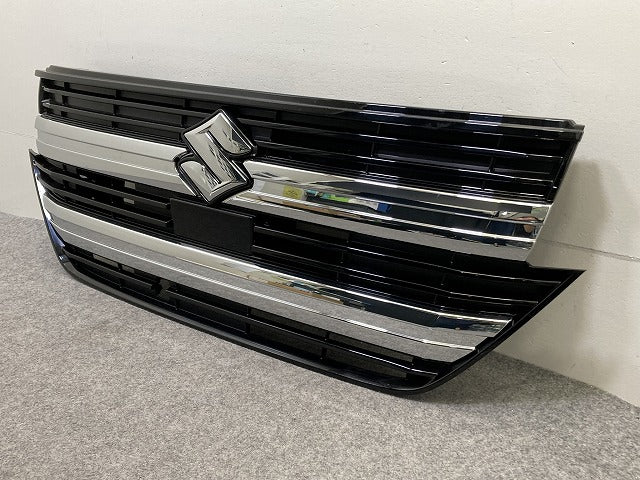 スペーシア カスタム MK54S/MK94S 純正 フロント グリル/ラジエーターグリル 71745-53U5 ブラック メッキ スズキ(151331)