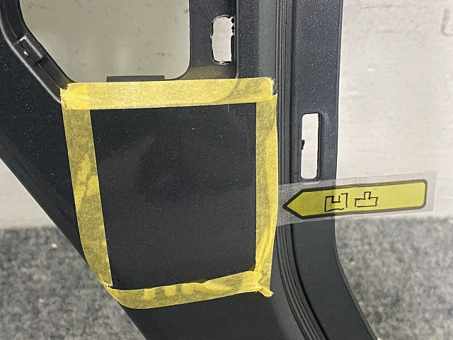 ウェイク LA700S/LA710S 純正 フロント バンパー ガーニッシュ グリルモール 53122-B2200/B2190 タングステングレー S38 ダイハツ(151337)