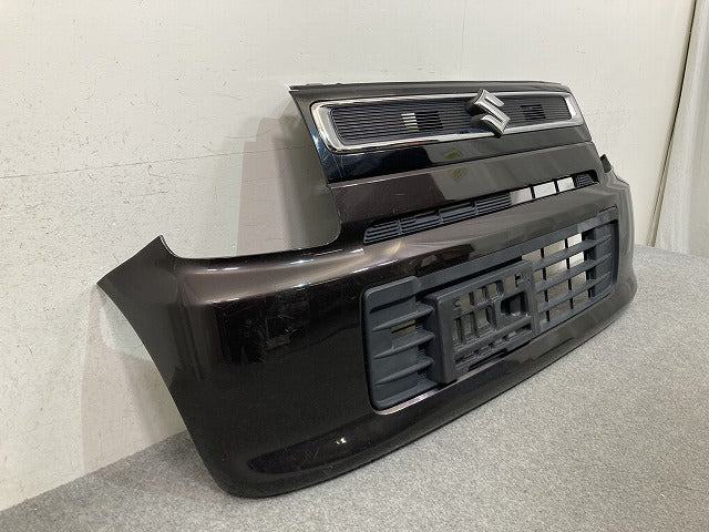 ワゴンR MH35S/MH55S 純正 フロント バンパー グリル ロアグリル付 71711-63R0 アーバンブラウンパールメタリック XSF スズキ(151341)