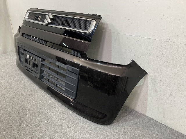 ワゴンR MH35S/MH55S 純正 フロント バンパー グリル ロアグリル付 71711-63R0 アーバンブラウンパールメタリック XSF スズキ(151341)