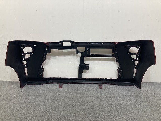 タント カスタム LA650S/LA660S 純正 後期 フロント バンパー 52119-B2G40 ファイアークォーツレッドメタリック R67 ダイハツ(151345)
