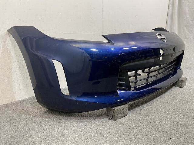 フェアレディZ Z34/HZ34 純正 後期 フロント バンパー Fバンパー 62022 3GY0H オーロラフレアブルーパール RAY 日産(151346)