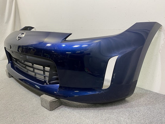 フェアレディZ Z34/HZ34 純正 後期 フロント バンパー Fバンパー 62022 3GY0H オーロラフレアブルーパール RAY 日産(151346)