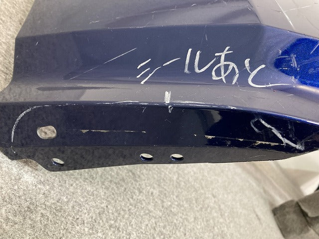 ノート/NOTE E13/SNE13 純正 前期 フロント バンパー ガーニッシュ付 62022 6XJ0H オーロラフレアブルーパール RAY 日産(151348)