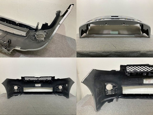 ヴォクシー VOXY 70系/ZRR70G/ZRR75G/ZRR70W/ZRR75W 純正 後期 フロント バンパー グリル付 52119-28F90 シルバー 1F7 トヨタ(151351)