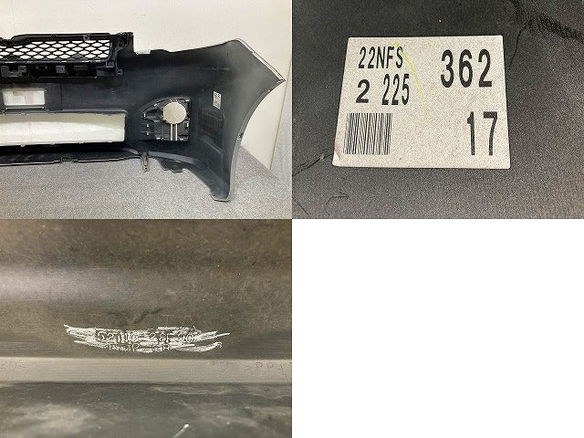 ヴォクシー VOXY 70系/ZRR70G/ZRR75G/ZRR70W/ZRR75W 純正 後期 フロント バンパー グリル付 52119-28F90 シルバー 1F7 トヨタ(151351)