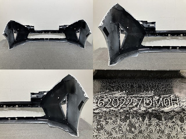 セレナ ハイウェイスター C28/GC28/GFC28 純正 後期 フロント バンパー 62022 7DM0H プリズムホワイト QBE 日産(151394)