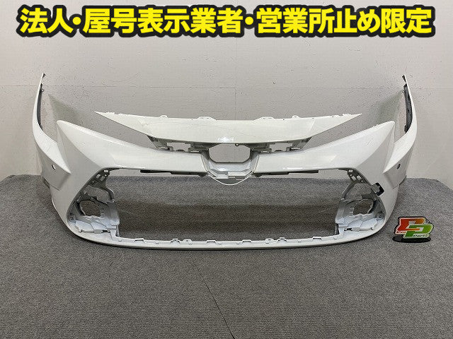カローラ ツーリング 210系 NRE210W/ZRE212W/ZWE214W/ZWE211W 純正 フロント バンパー 52119-12070/80/90 スーパーホワイトII 040(151396)
