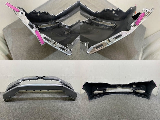 シャトル GK8/GK9/GP7/GP8 純正 後期 フロント バンパー Fバンパー 71101-TD4-J500 シルバー メタリック ホンダ(151397)