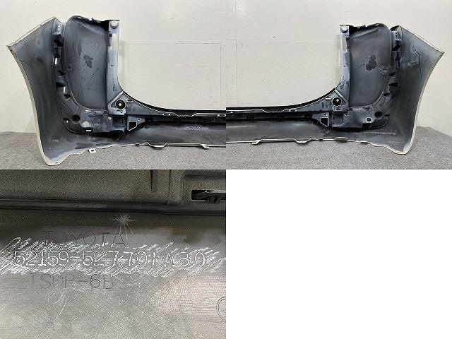 シエンタ 170系 NSP170G/NCP175G/NHP170G 純正 リア バンパー 52159-52770/A80 ホワイトパールクリスタルシャイン 070 トヨタ(151402)