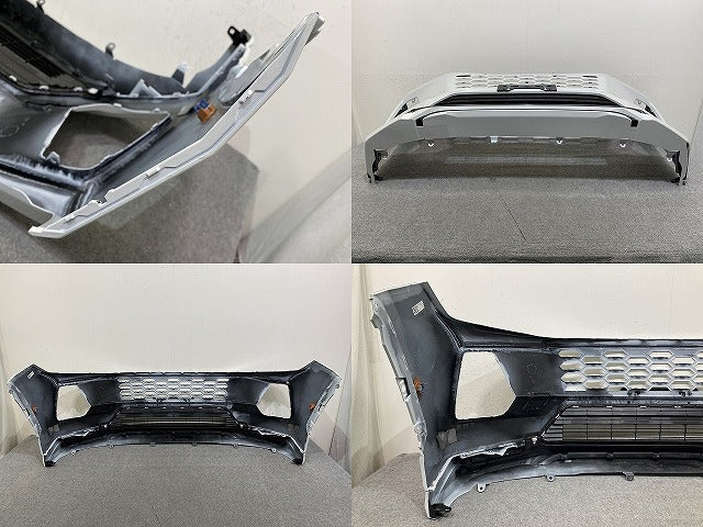 RAV4 ラブ4 60系/AXAN64 純正 フロント バンパー ガーニッシュ付 スポイラー付 52119-42E00/10/20/30/40/50/60/70 ホワイト 089(151410)