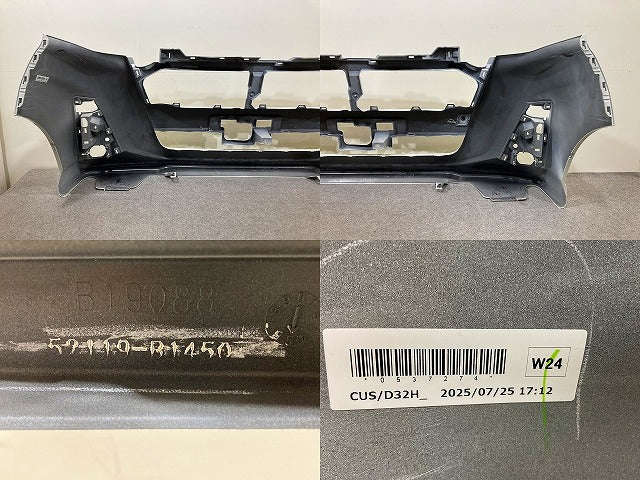 ルーミー/カスタム M900A/M910A 純正 後期 フロント バンパー Fバンパー 52119-B1450 パールホワイトIII W24 トヨタ(151413)
