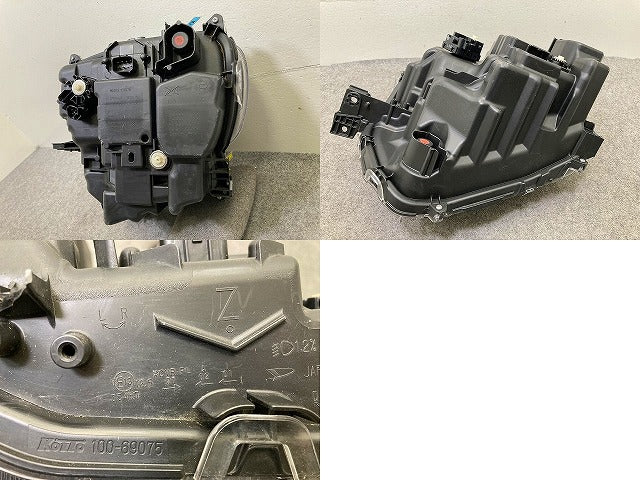 ジャンク!タント カスタム LA650S/LA660S 純正 前期 右 ヘッドライト/ランプ LED レベライザー AFS無 刻印 Z KOITO 100-69075(151427)