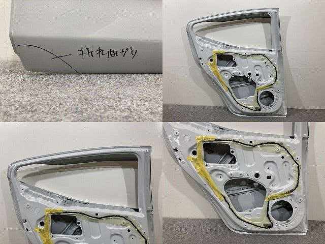 アクア/AQUA MXPK10/MXPK11/MXPK15/MXPK16 純正 左 リア ドア バイザー付 LH プラチナホワイトパールマイカ 089 トヨタ(151437)