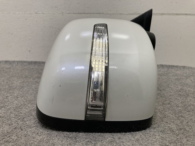 パレット MK21S 純正 右 ドアミラー 7線 ウインカー付 RH ishizaki E1/W0900 パールホワイト Z7T スズキ(151448)