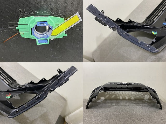 カローラ クロス ZSG10/ZVG15/ZVG13/ZVG16 純正 後期 フロント バンパー スポイラー付 52119-16610/20/30 グレー トヨタ(151484)