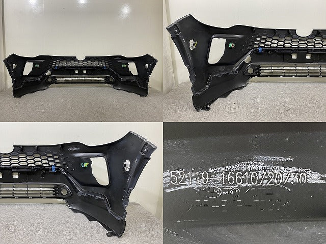 カローラ クロス ZSG10/ZVG15/ZVG13/ZVG16 純正 後期 フロント バンパー スポイラー付 52119-16610/20/30 グレー トヨタ(151484)