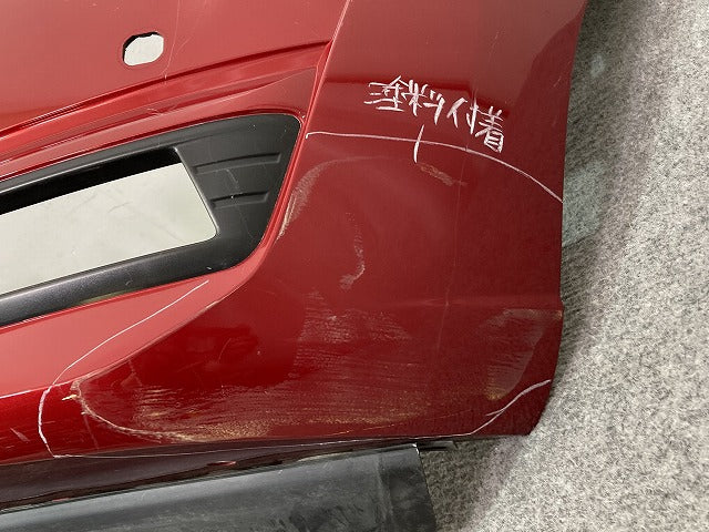 ノート/NOTE E12/NE12/HE12/ANE12 純正 後期 フロント バンパー Fバンパー 62022 5WJ0H ガーネットレッド NBF 日産(151491)