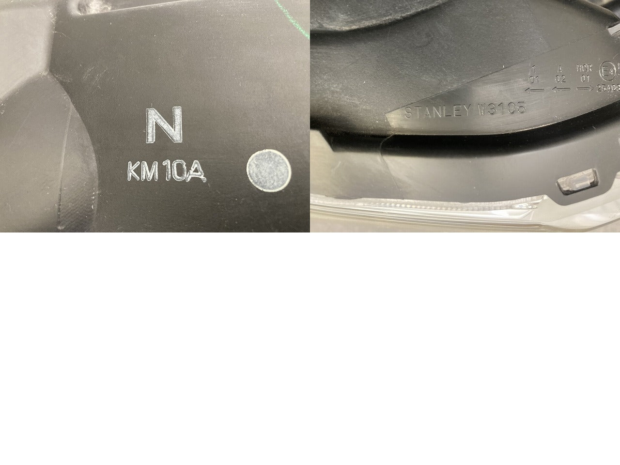 N-BOX/NBOX Nボックス JF3/JF4 純正 右 ヘッドライト/ランプ レベライザーLED 刻印N RH STANLEY W3105 ホンダ(151500)