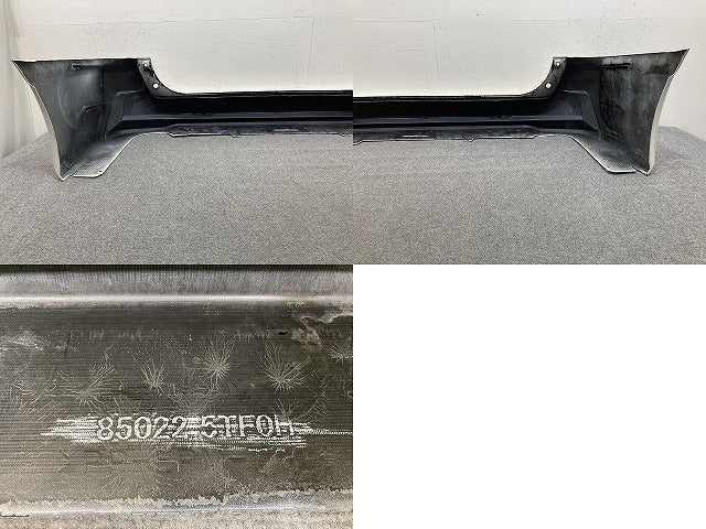 セレナ ハイウェイスター C27/GFC27/GFNC27/GC27/GNC27 純正 前期 リア バンパー Rバンパー 85022 5TF0H ホワイトパール QAB 日産(151512)
