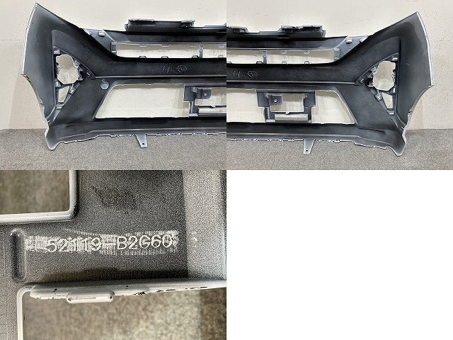 ムーヴ LA850S LA860S 純正 フロント バンパー Fバンパー 52119-B2G60 シャイニングホワイトパール W25 ダイハツ(151516)