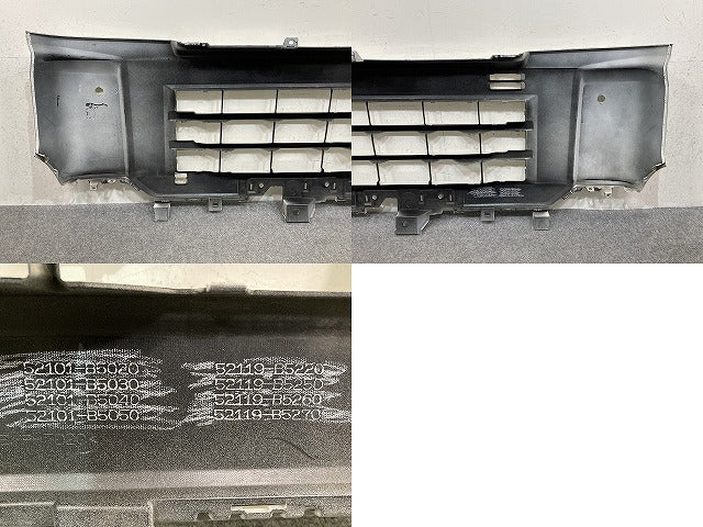 ハイゼット カーゴ S700V/S710V 純正 フロント バンパー 52101-B5020/B5030/B5040 52119-B5220/B5250/B5260 ホワイト W19 ダイハツ(151525)