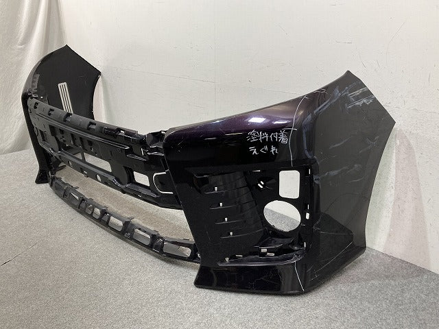 ヴォクシー VOXY ZS 80系 ZRR80W/ZRR85W/ZWR80W 純正 前期 フロント バンパー 52119-28J00 ボルドーマイカメタリック 3R9 トヨタ(151537)