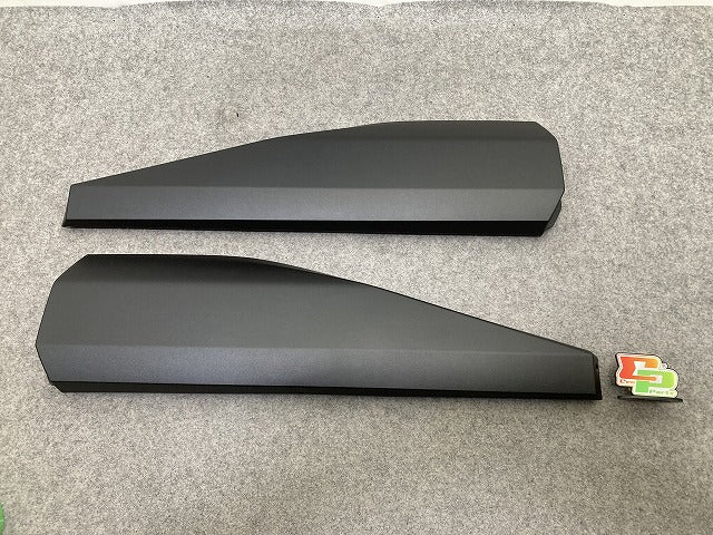 新車取り外し!RAV4 ラブ4 60系/AXAN64 純正 左右 リア ドア モール/プロテクター 2点セット 75077-42080/75078-42080 素地 トヨタ(151550)
