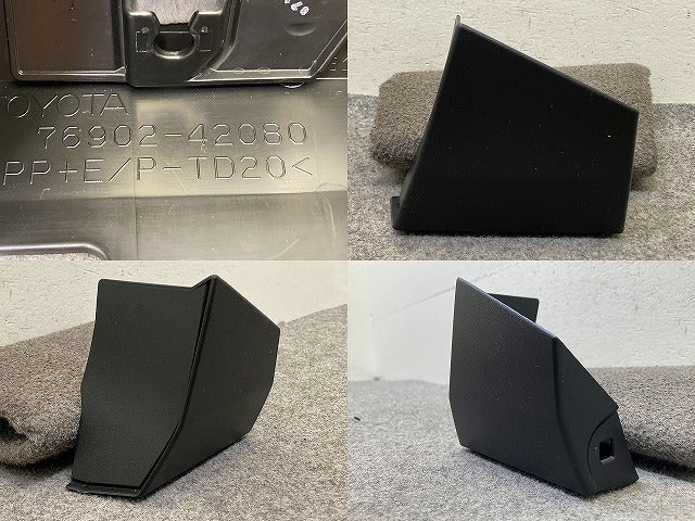 新車取り外し!RAV4 ラブ4 60系/AXAN64 純正 左右 ドア プロテクター マッドガード 2点セット 76901-42080/76902-42080 素地 トヨタ(151551)