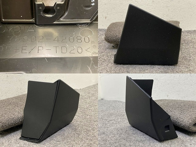 新車取り外し!RAV4 ラブ4 60系/AXAN64 純正 左右 ドア プロテクター マッドガード 2点セット 76901-42080/76902-42080 素地 トヨタ(151554)