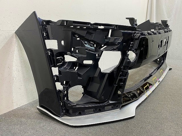 ヴェルファイア 30系/AGH30W/AGH35W/GGH30W/GGH35W/AYH30W 純正 後期 フロント バンパー スポイラー付 52119-58630/40/50 ブラック(151571)