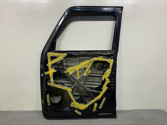 スペーシア カスタム MK53S 純正 右 フロント ドア バイザー付 ブルーイッシュブラックパール3 ZJ3 スズキ(151580)
