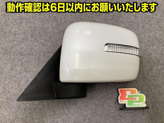 ルークス/パレット ML21S/MK21S 純正 右 ドアミラー 6線 RH OLSA 02.189.00 パールホワイト Z7T 日産(151582)