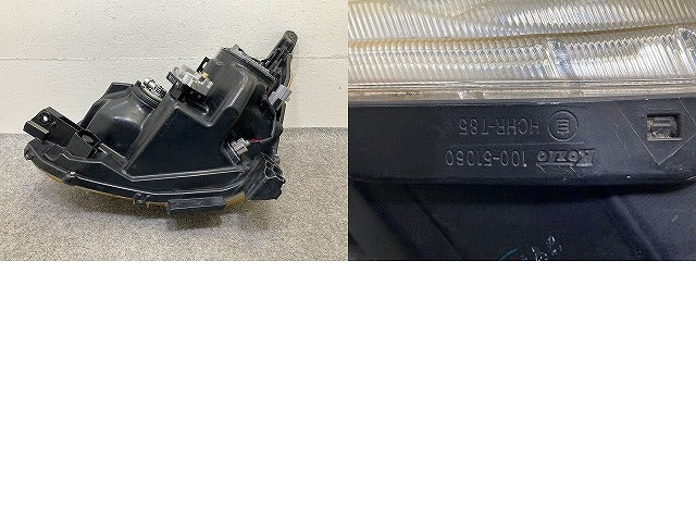 ムーヴ カスタム LA100S/LA110S 純正 前期 右 ヘッドライト/ランプ キセノン HID バラスト レベライザー AFS無 RH KOITO 100-51060(151585)