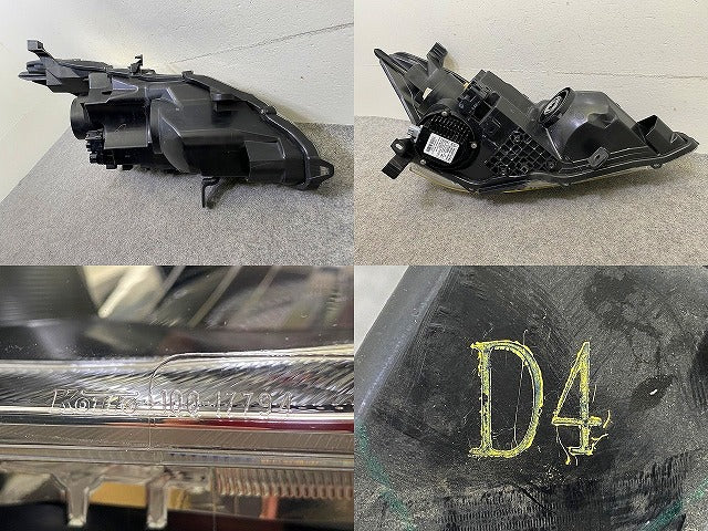 ティアナ L33 純正 左 ヘッドライト/ランプ キセノン HID レベライザー バラスト AFS無 刻印D4 LH KOITO 100-17794 日産(151612)