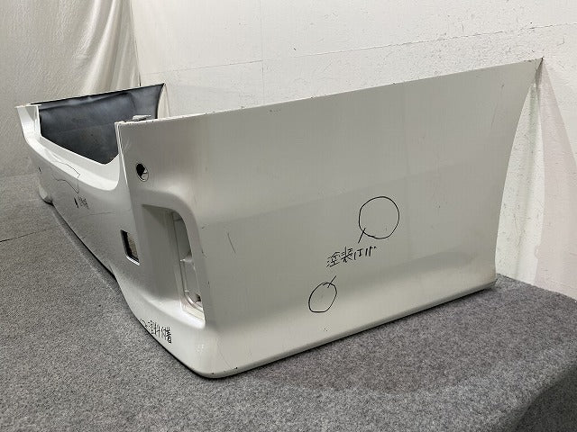 アルファード/ヴェルファイア 30系/AGH30W/AGH35W/GGH30W/GGH35W 純正 リア バンパー ソナー付 52159-58190/200/210 ホワイト 070(151633)
