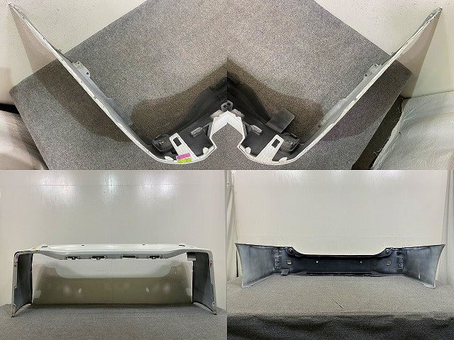 アルファード/ヴェルファイア 30系/AGH30W/AGH35W/GGH30W/GGH35W 純正 リア バンパー ソナー付 52159-58190/200/210 ホワイト 070(151633)