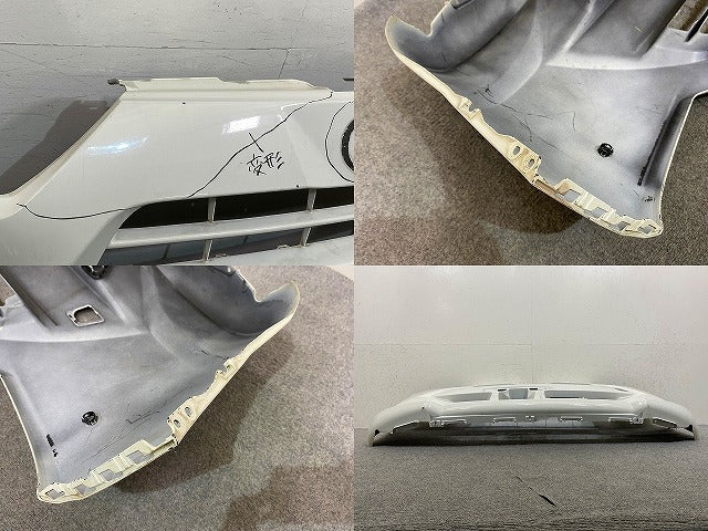 ミライース LA350S/LA360S 純正 フロント バンパー Fバンパー 52119-B2D00/10 ホワイト W19 ダイハツ(151635)